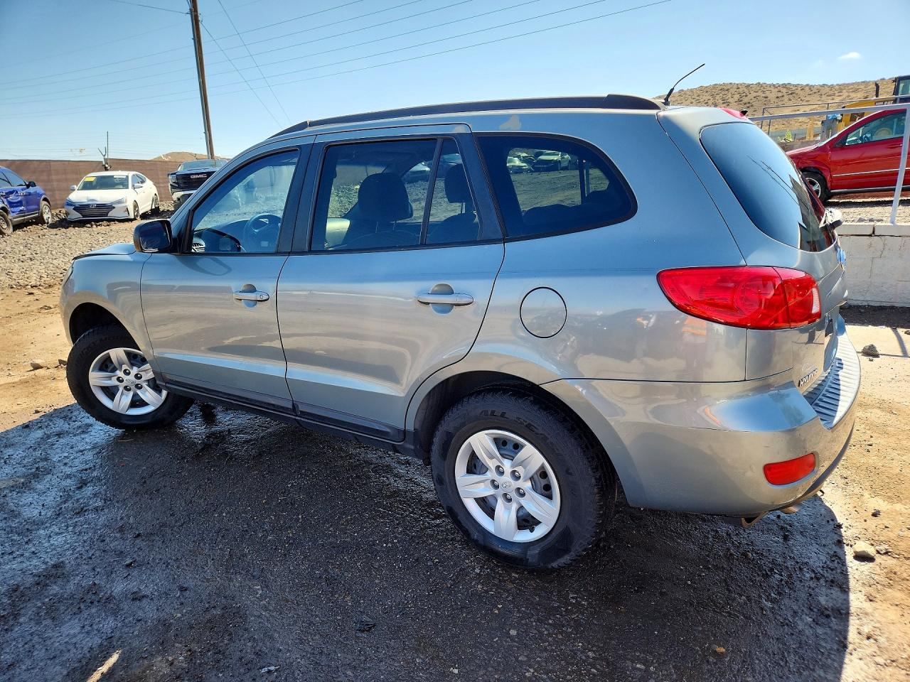 2009 Hyundai Santa Fe Gls Gray vin: 5NMSG13D39H267123
