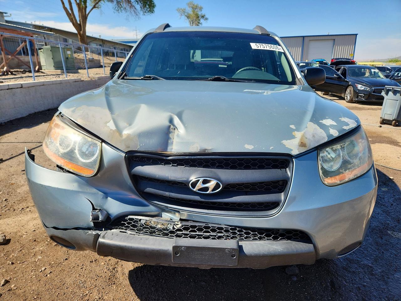 2009 Hyundai Santa Fe Gls Gray vin: 5NMSG13D39H267123