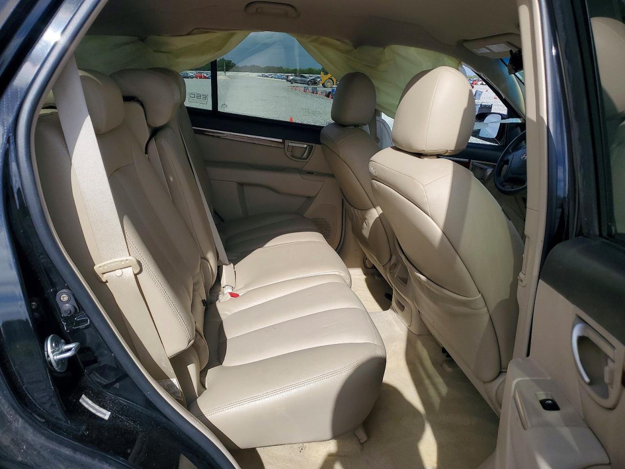 2009 Hyundai Santa Fe Gls Black vin: 5NMSG13D39H269566