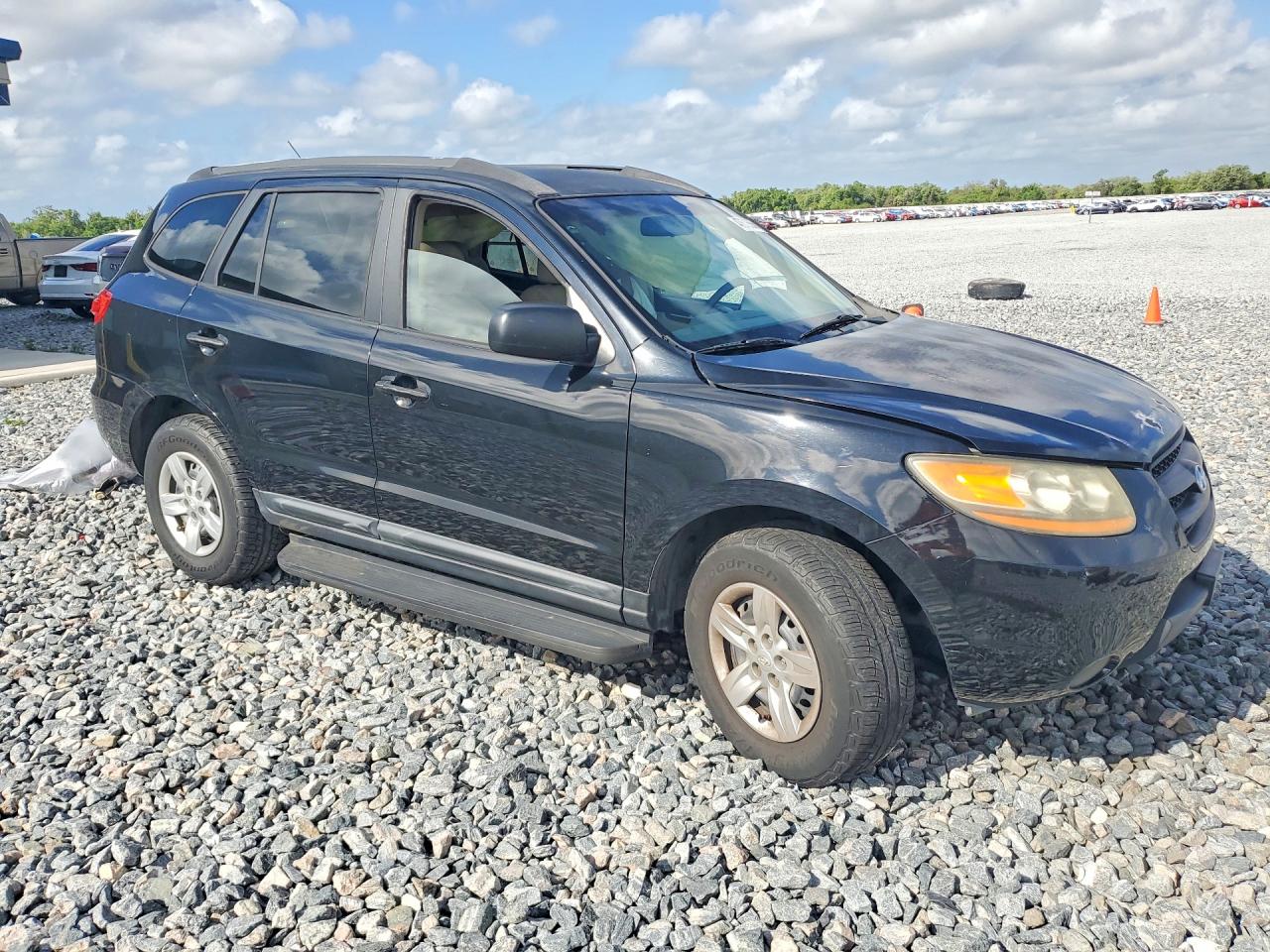 2009 Hyundai Santa Fe Gls Black vin: 5NMSG13D39H269566