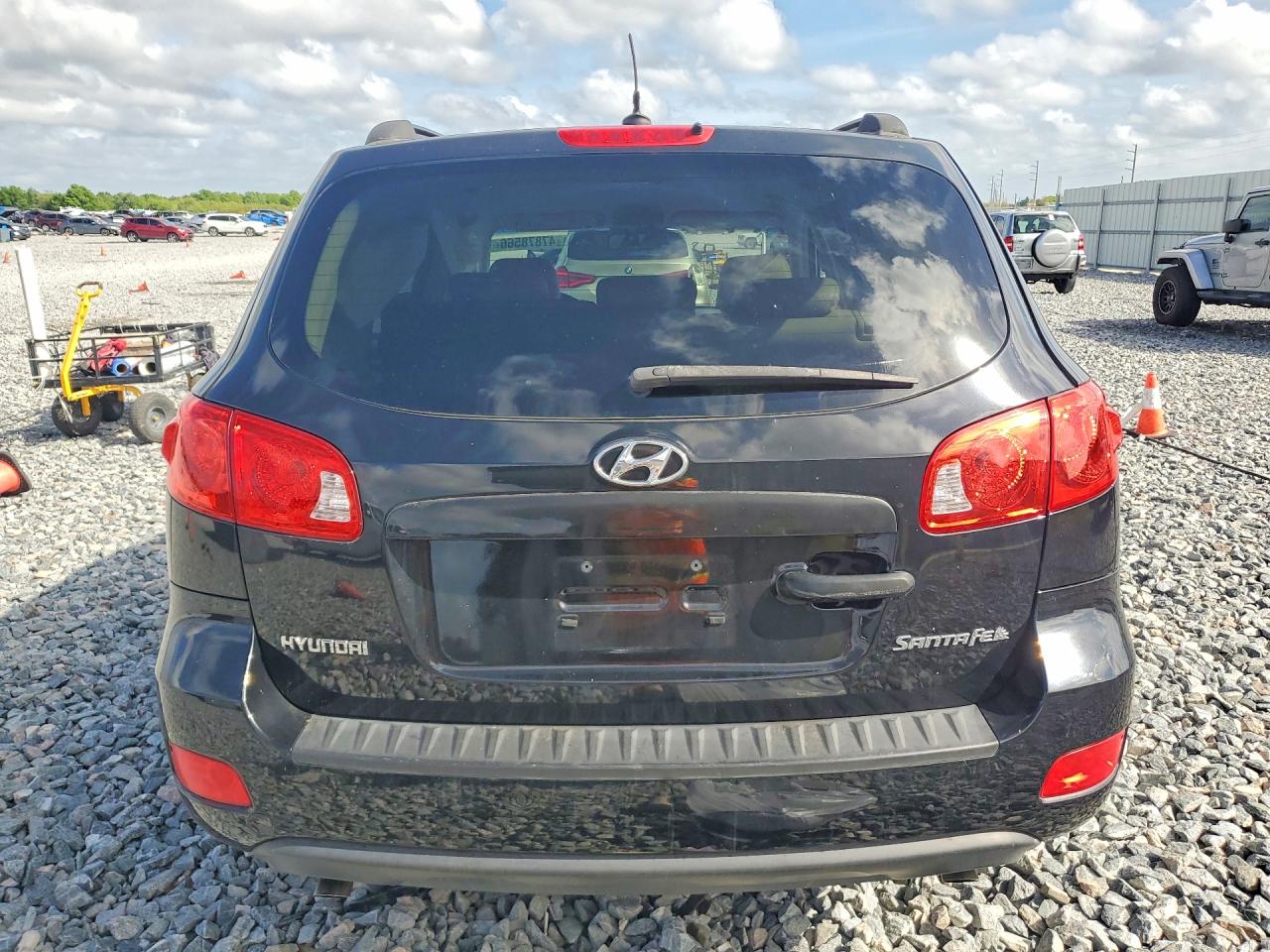 2009 Hyundai Santa Fe Gls Black vin: 5NMSG13D39H269566