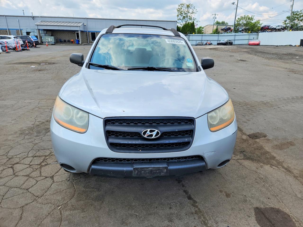 2009 Hyundai Santa Fe Gls Silver vin: 5NMSG13D39H293706