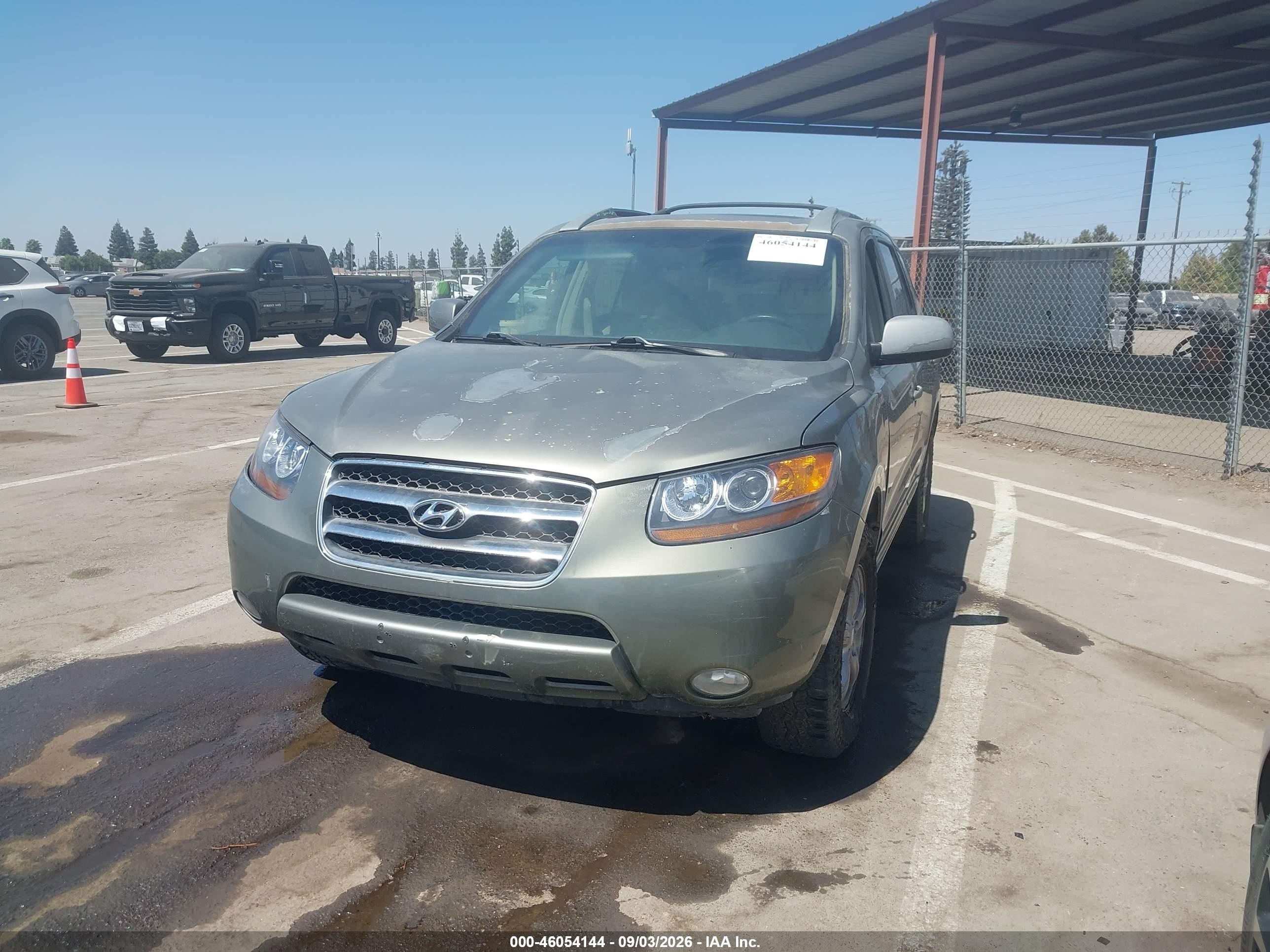 2007 Hyundai Santa Fe Gls Gold vin: 5NMSG13D47H052458