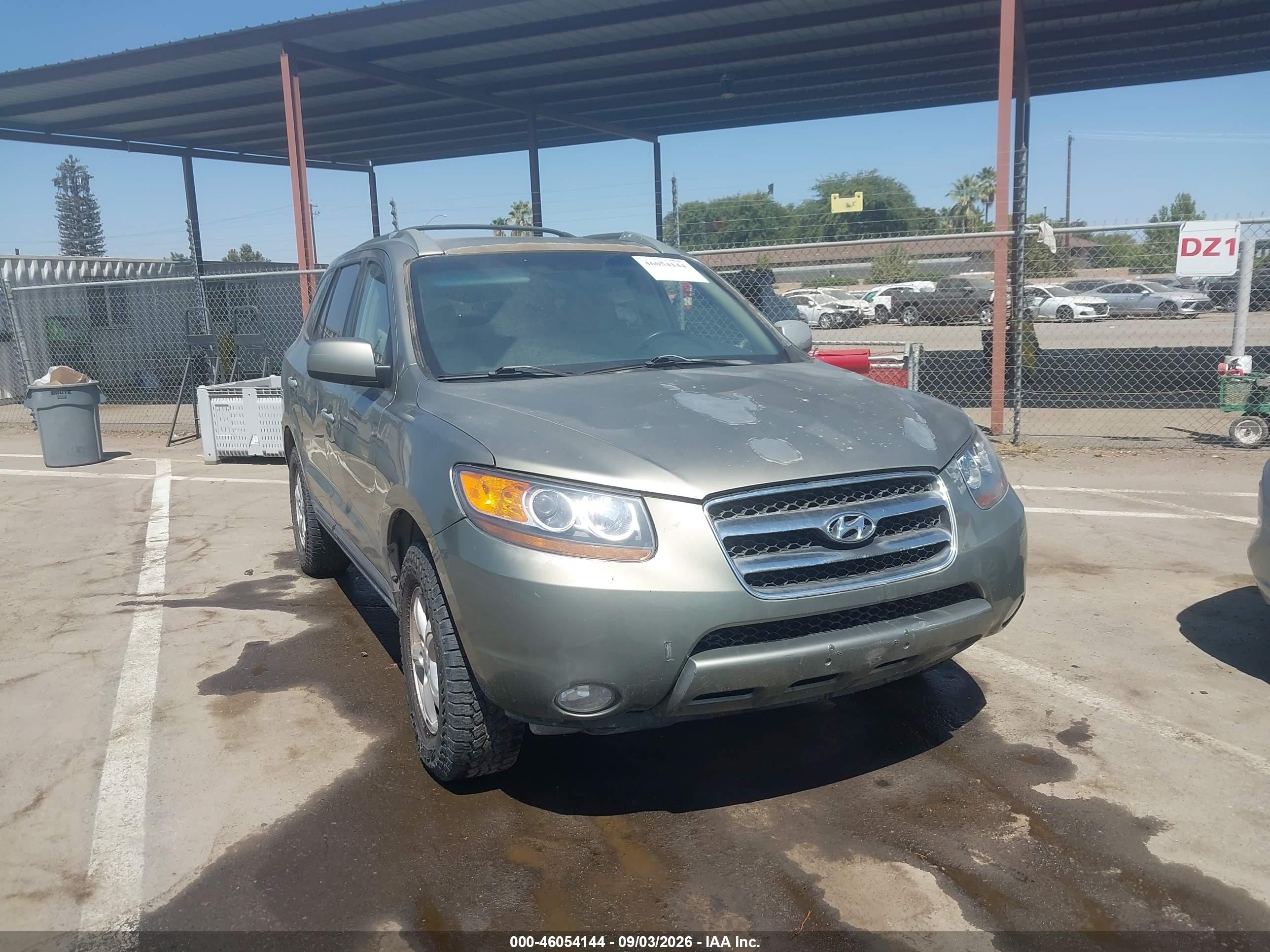 2007 Hyundai Santa Fe Gls Gold vin: 5NMSG13D47H052458