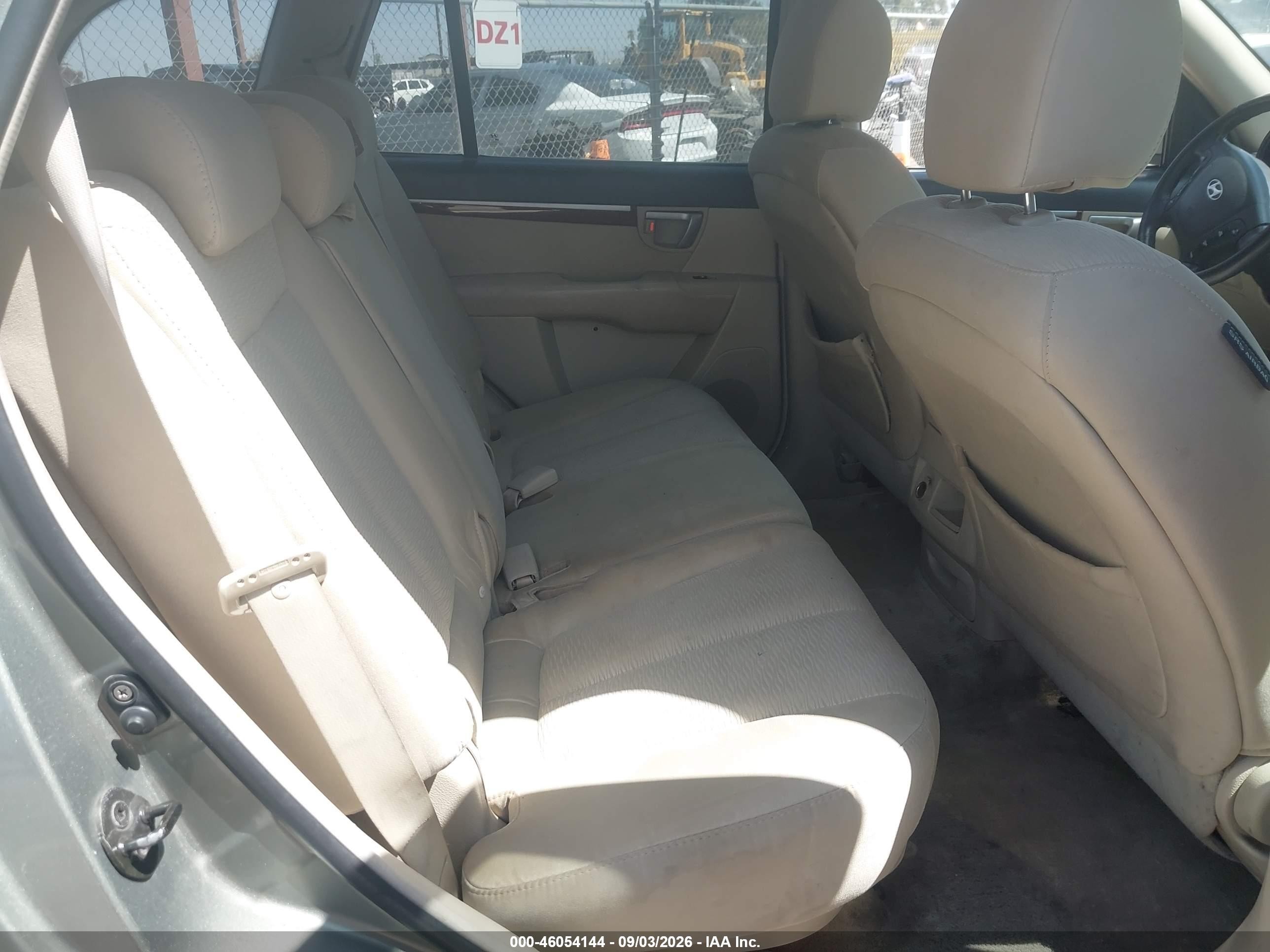 2007 Hyundai Santa Fe Gls Gold vin: 5NMSG13D47H052458
