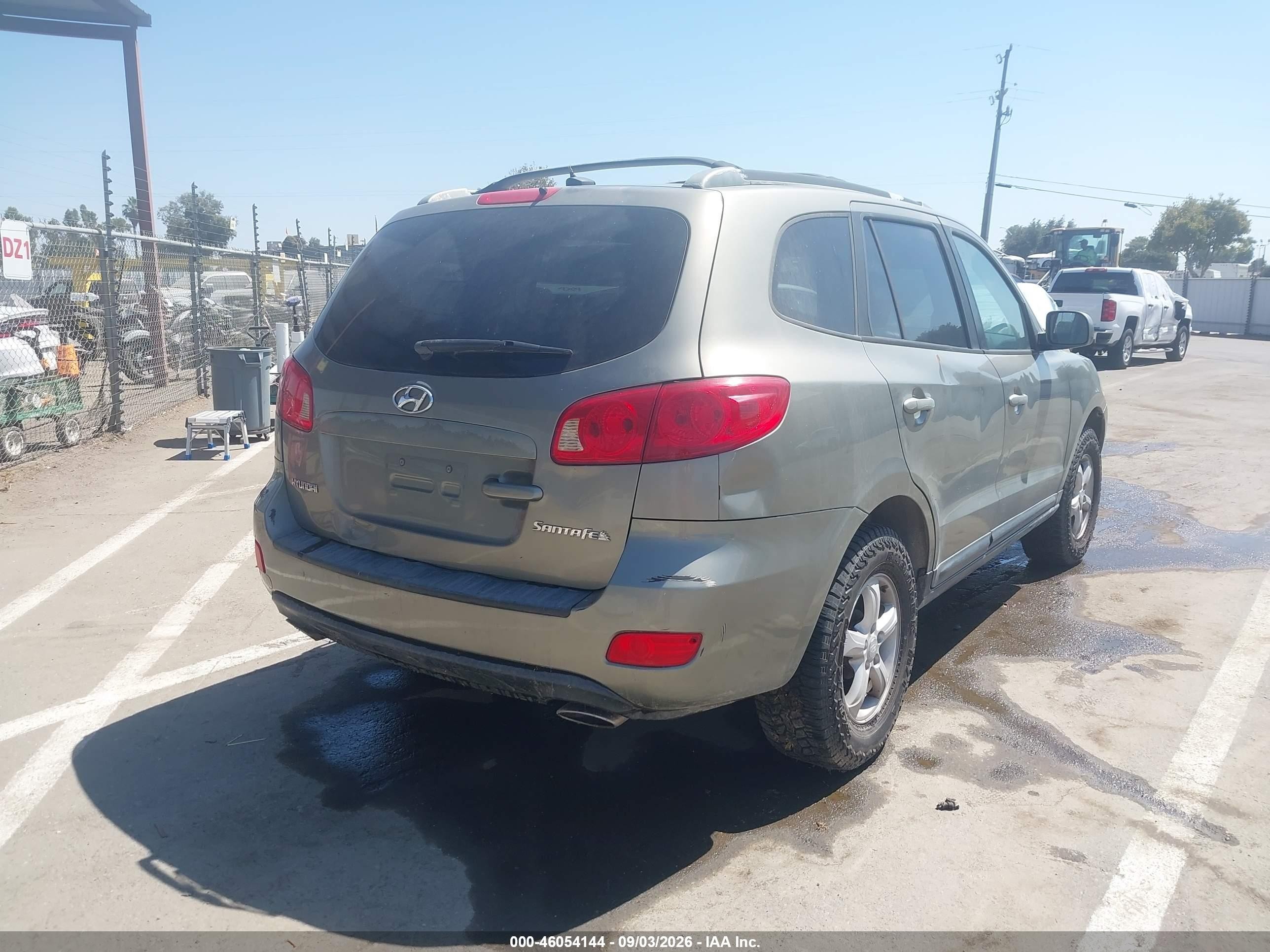 2007 Hyundai Santa Fe Gls Gold vin: 5NMSG13D47H052458