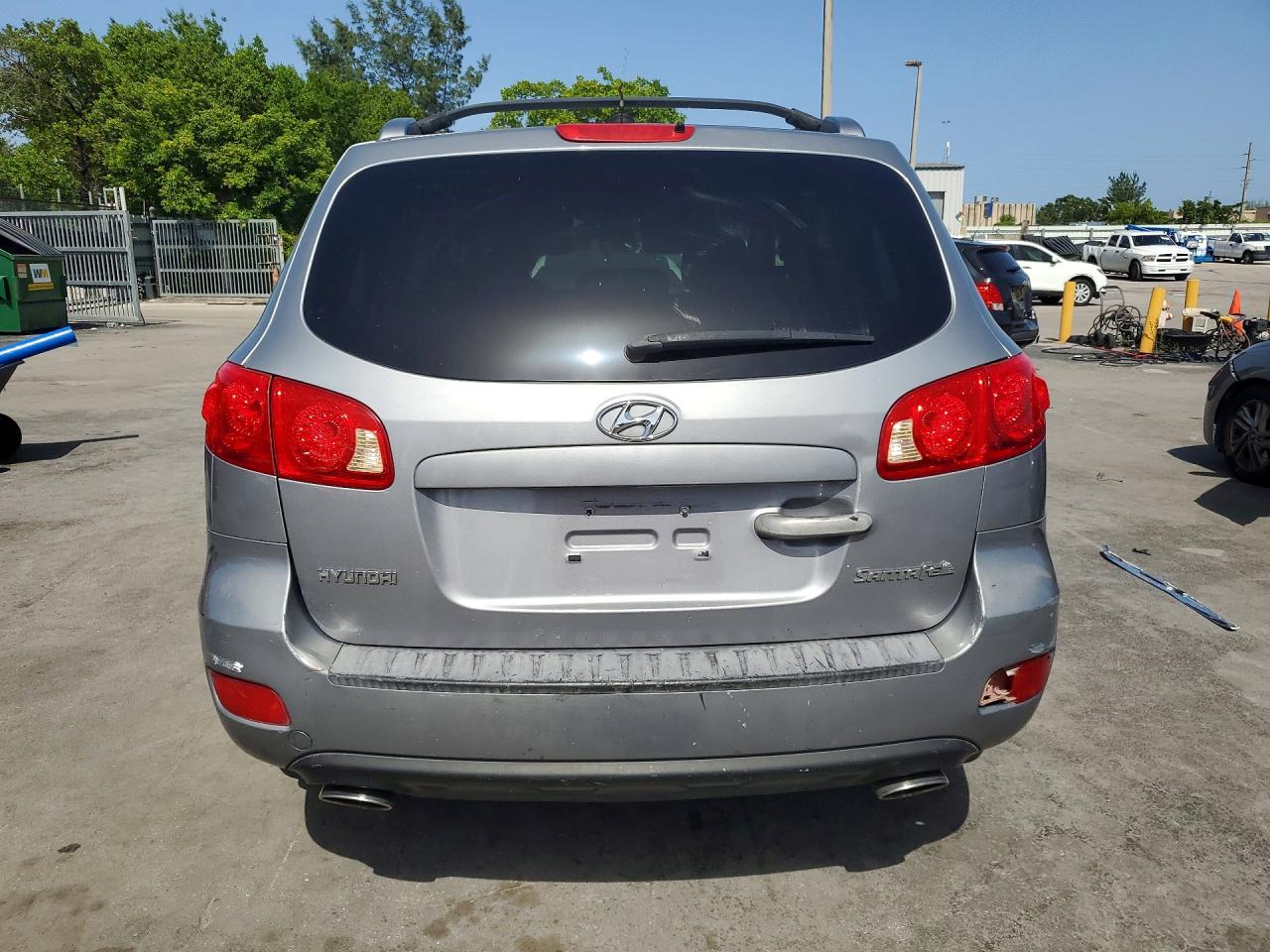 2007 Hyundai Santa Fe Gls Gray vin: 5NMSG13D47H122234
