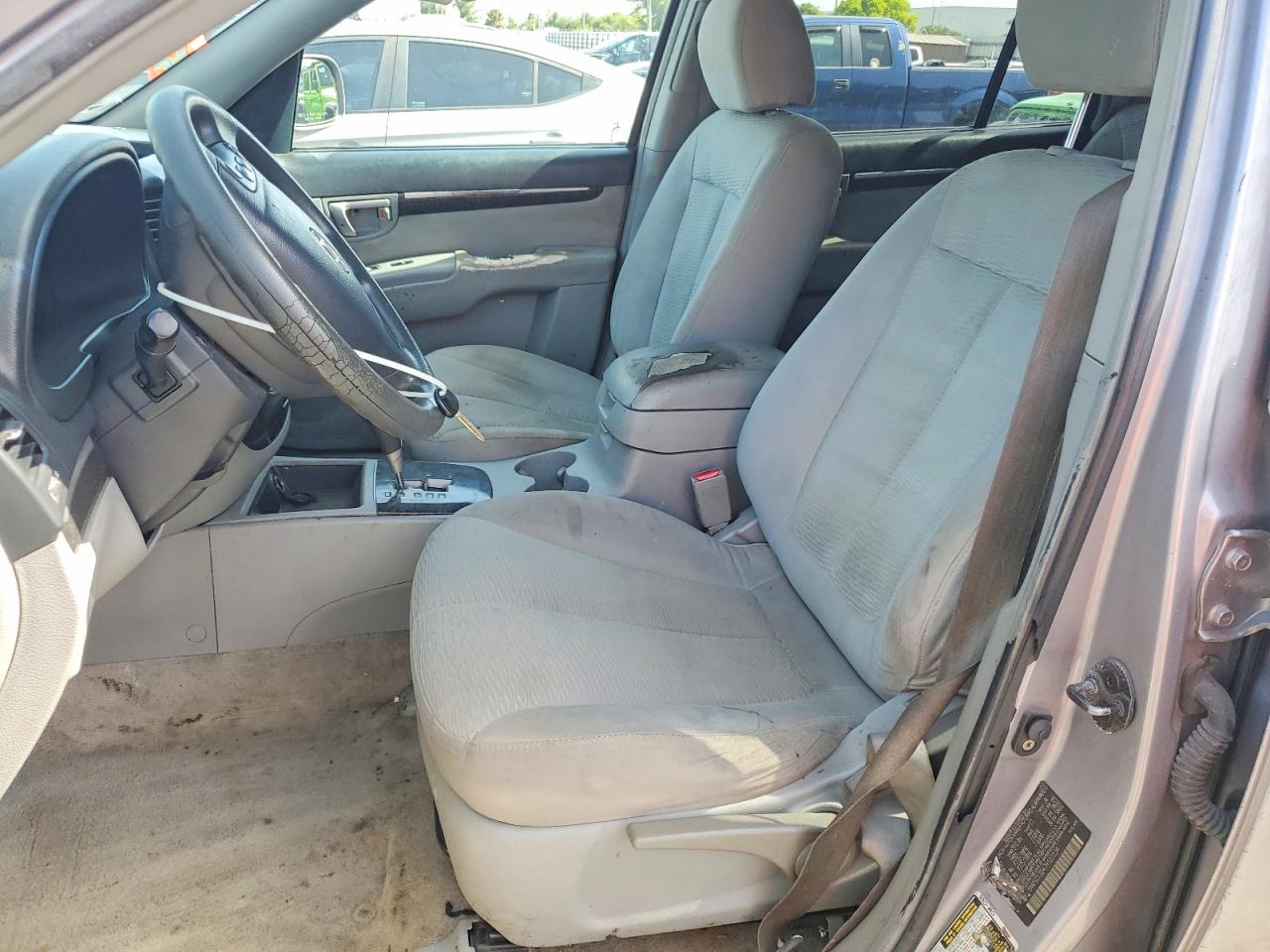 2007 Hyundai Santa Fe Gls Gray vin: 5NMSG13D47H122234