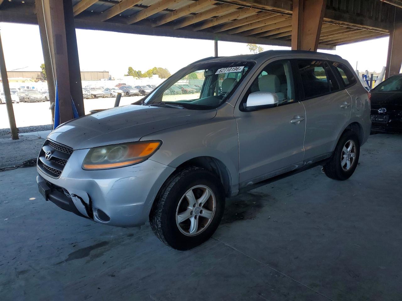 2008 Hyundai Santa Fe Gls Gray vin: 5NMSG13D48H130612
