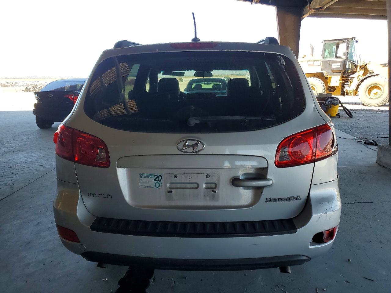 2008 Hyundai Santa Fe Gls Gray vin: 5NMSG13D48H130612
