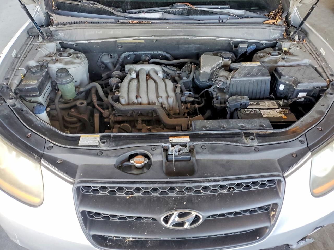 2008 Hyundai Santa Fe Gls Gray vin: 5NMSG13D48H130612