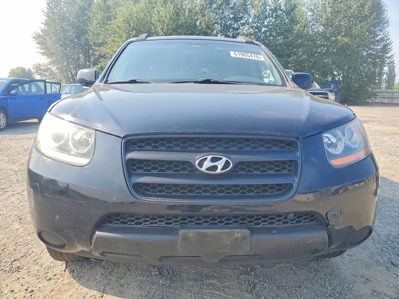 2008 Hyundai Santa Fe Gls Black vin: 5NMSG13D48H132666
