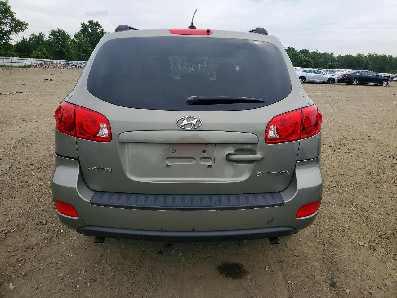 2008 Hyundai Santa Fe Gls Green vin: 5NMSG13D48H149791