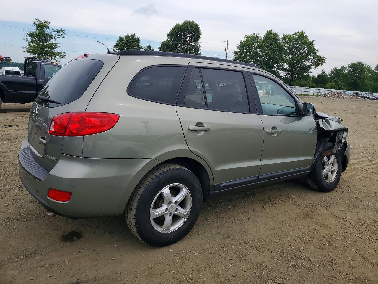 2008 Hyundai Santa Fe Gls Green vin: 5NMSG13D48H149791