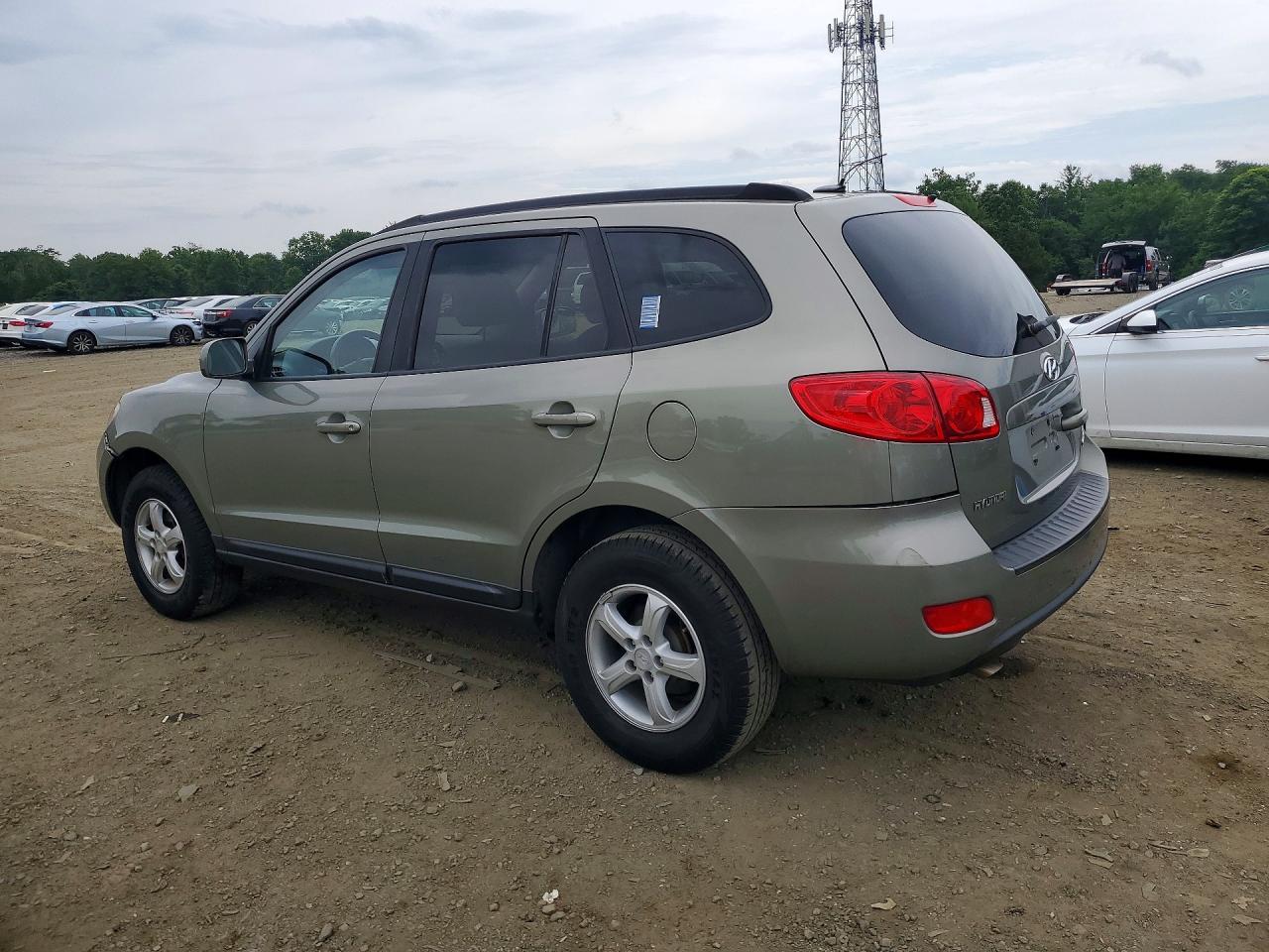 2008 Hyundai Santa Fe Gls Green vin: 5NMSG13D48H149791