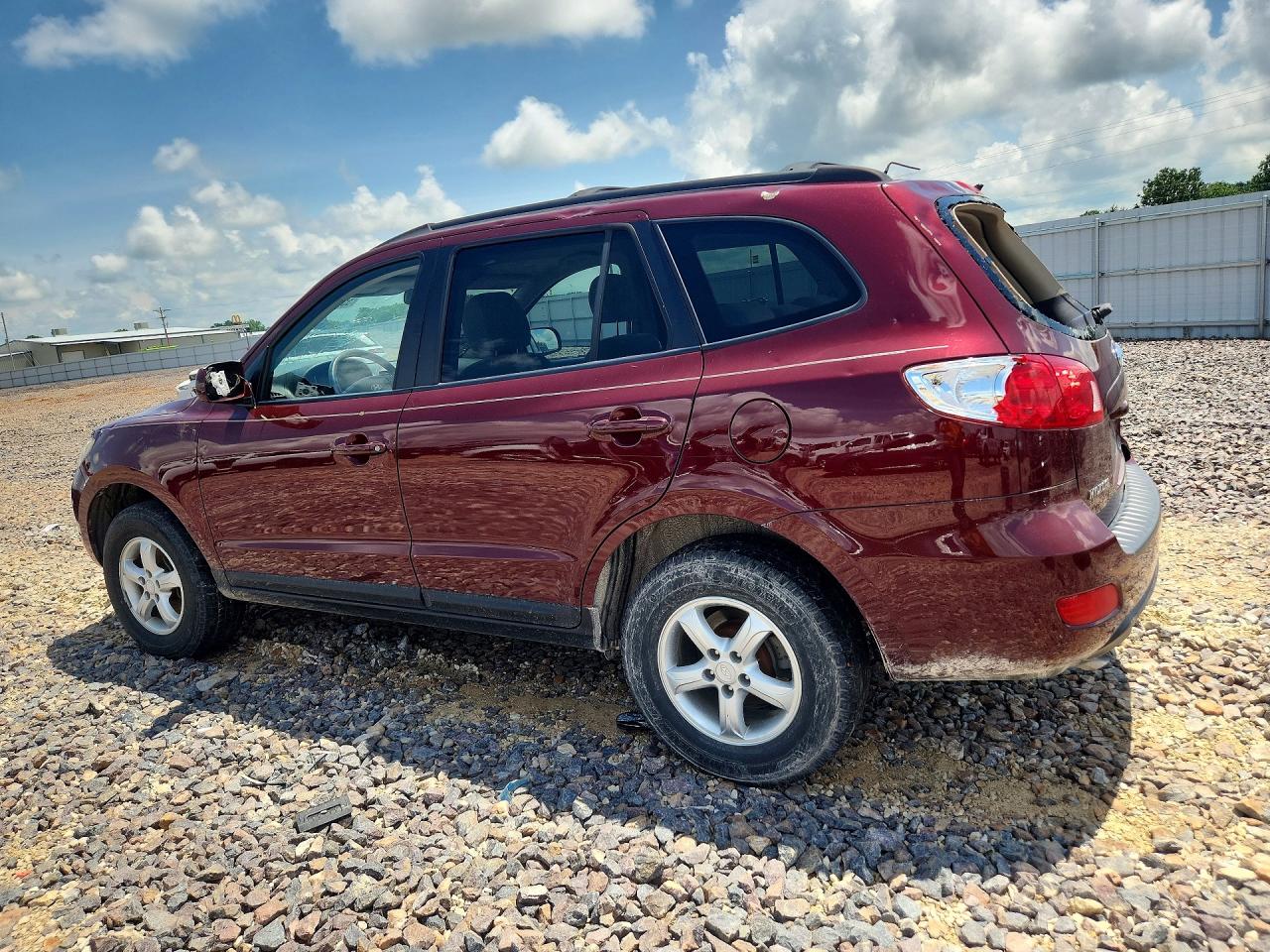 2008 Hyundai Santa Fe Gls Maroon vin: 5NMSG13D48H176439