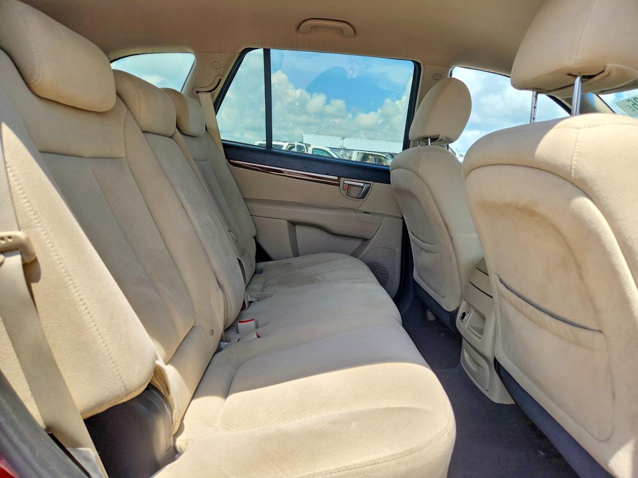 2008 Hyundai Santa Fe Gls Maroon vin: 5NMSG13D48H176439