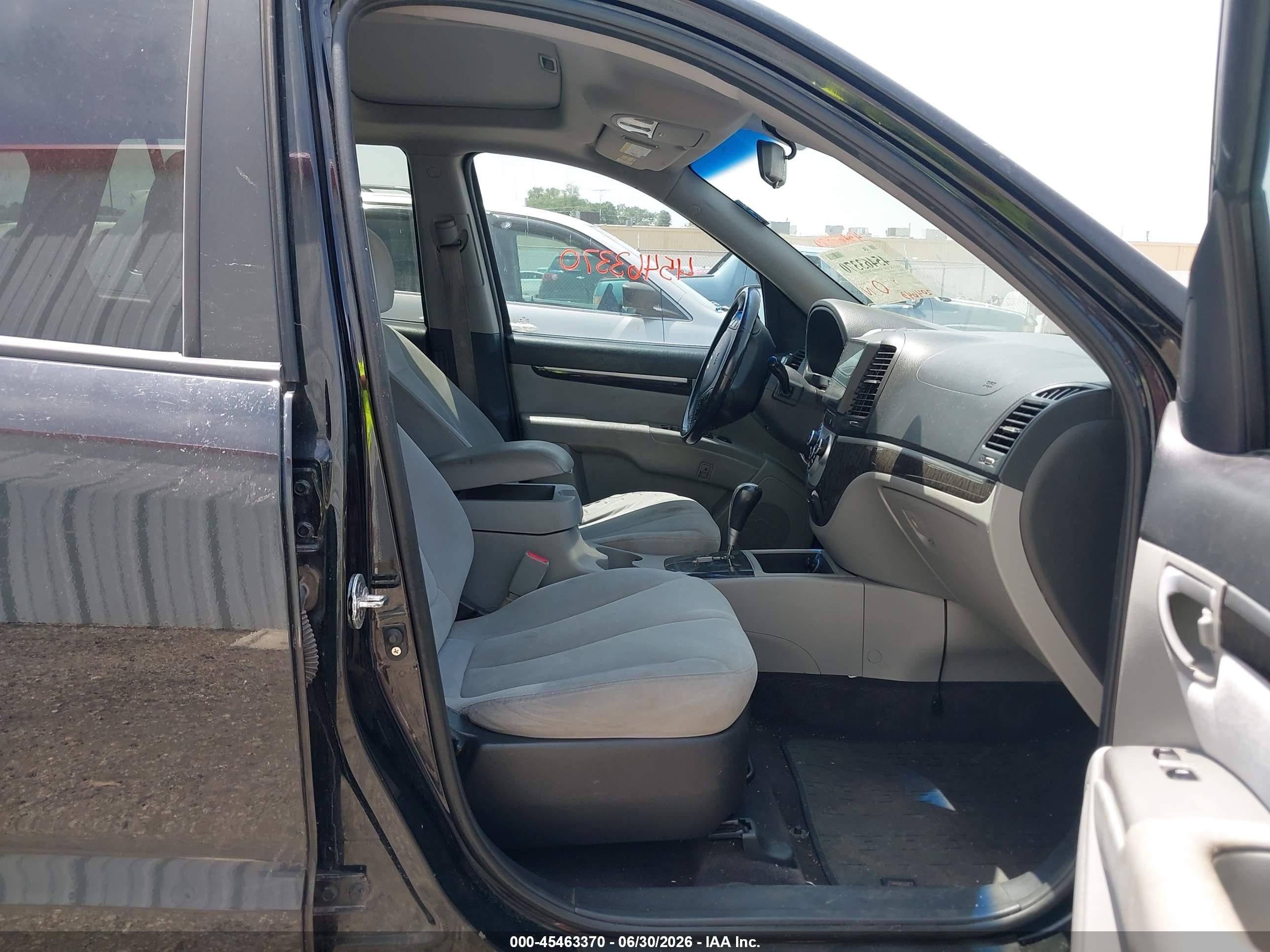 2008 Hyundai Santa Fe Gls Черный vin: 5NMSG13D48H191152