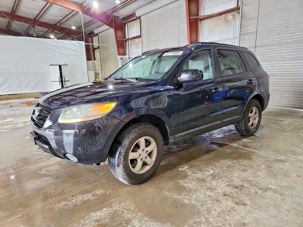 2008 Hyundai Santa Fe Gls Blue vin: 5NMSG13D48H197100