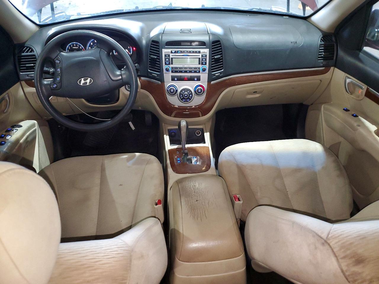 2008 Hyundai Santa Fe Gls Red vin: 5NMSG13D48H207916