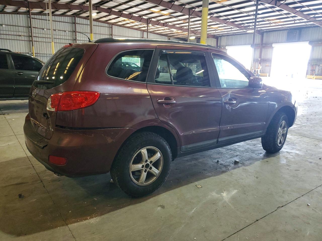 2008 Hyundai Santa Fe Gls Red vin: 5NMSG13D48H207916