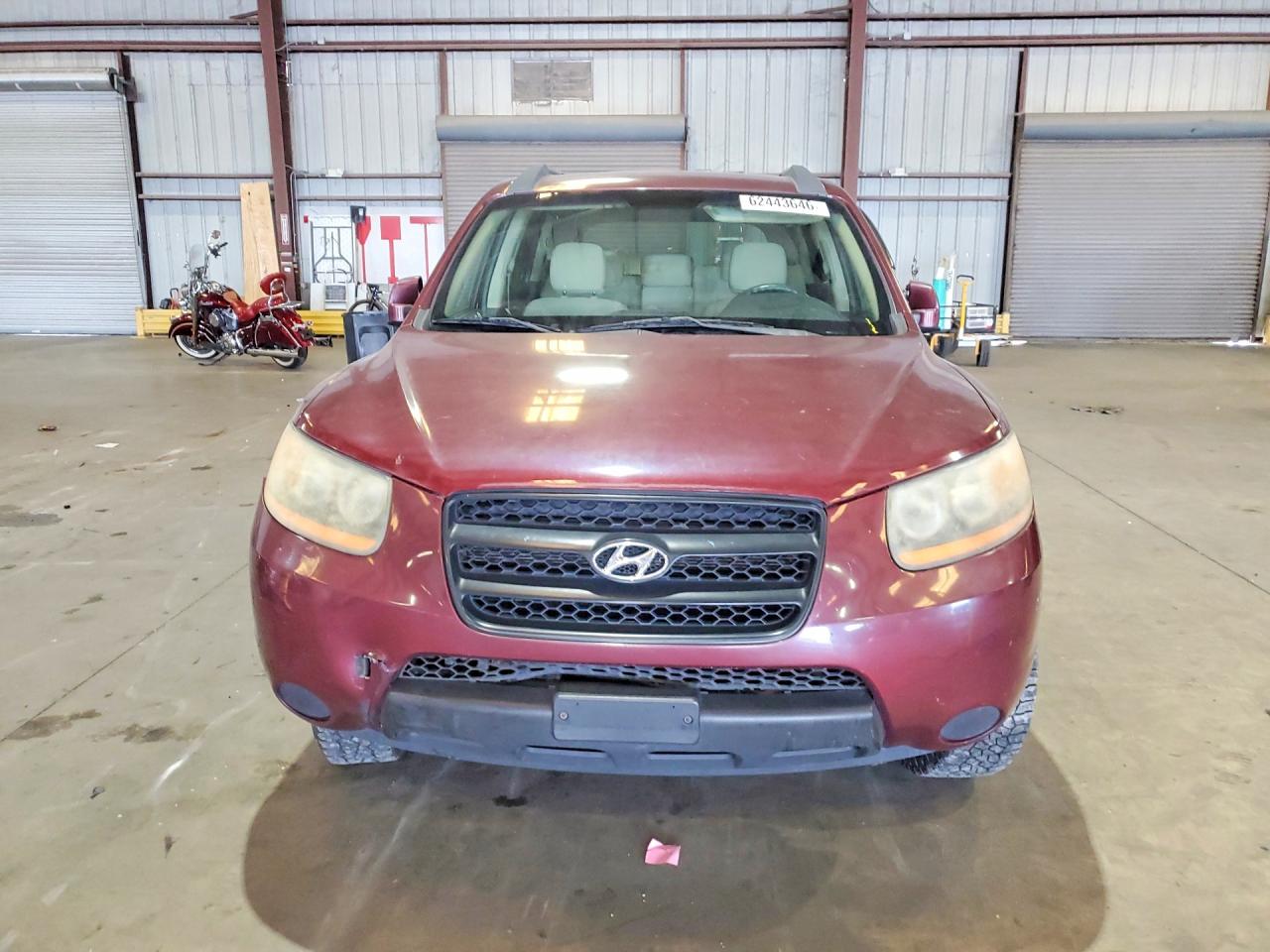 2008 Hyundai Santa Fe Gls Red vin: 5NMSG13D48H207916