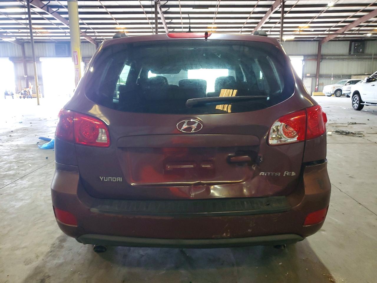 2008 Hyundai Santa Fe Gls Red vin: 5NMSG13D48H207916