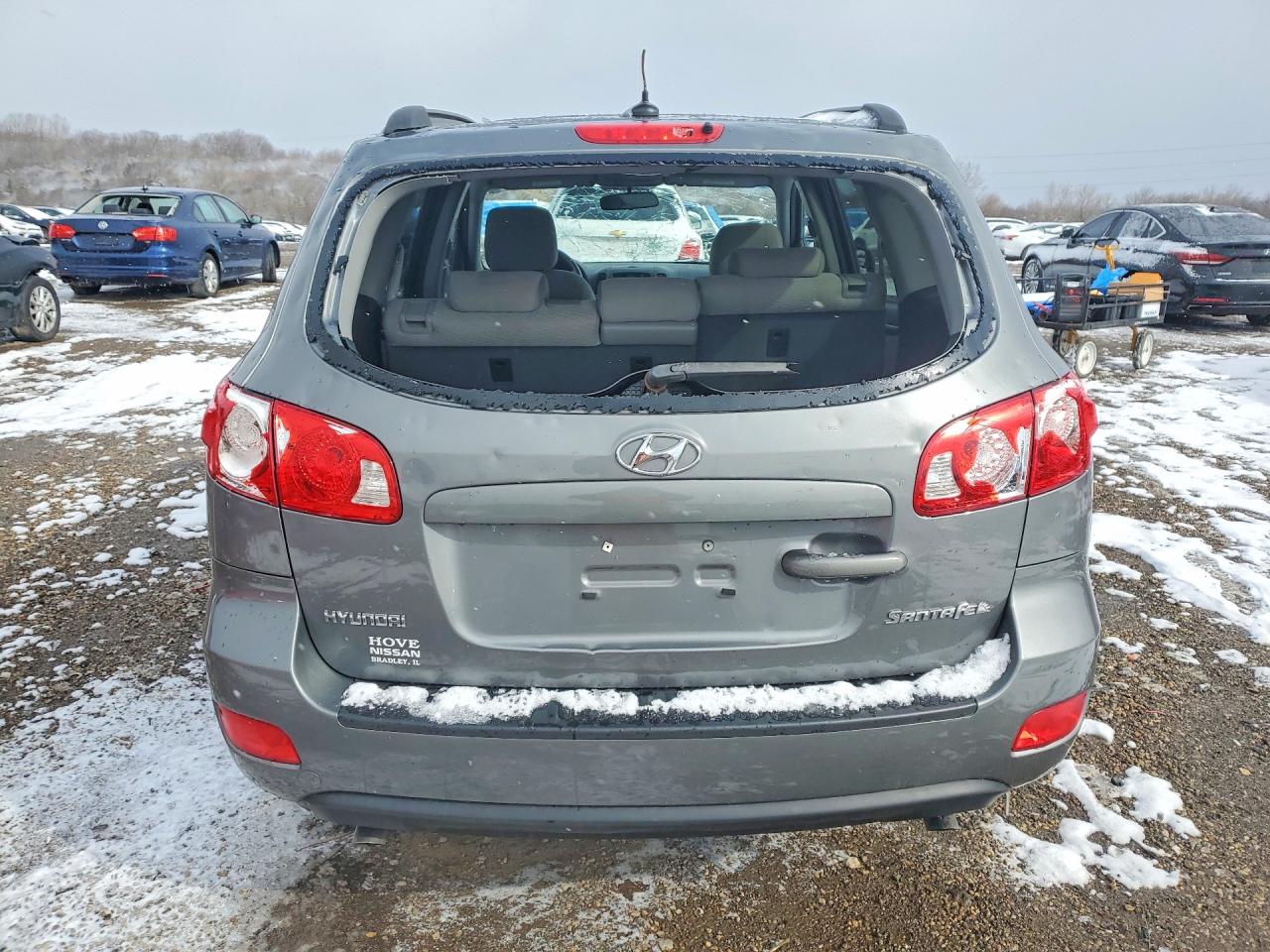 2009 Hyundai Santa Fe Gls Charcoal vin: 5NMSG13D49H234146
