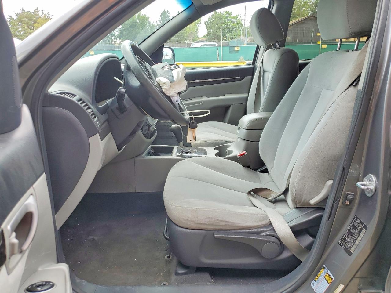 2009 Hyundai Santa Fe Gls Gray vin: 5NMSG13D49H290121