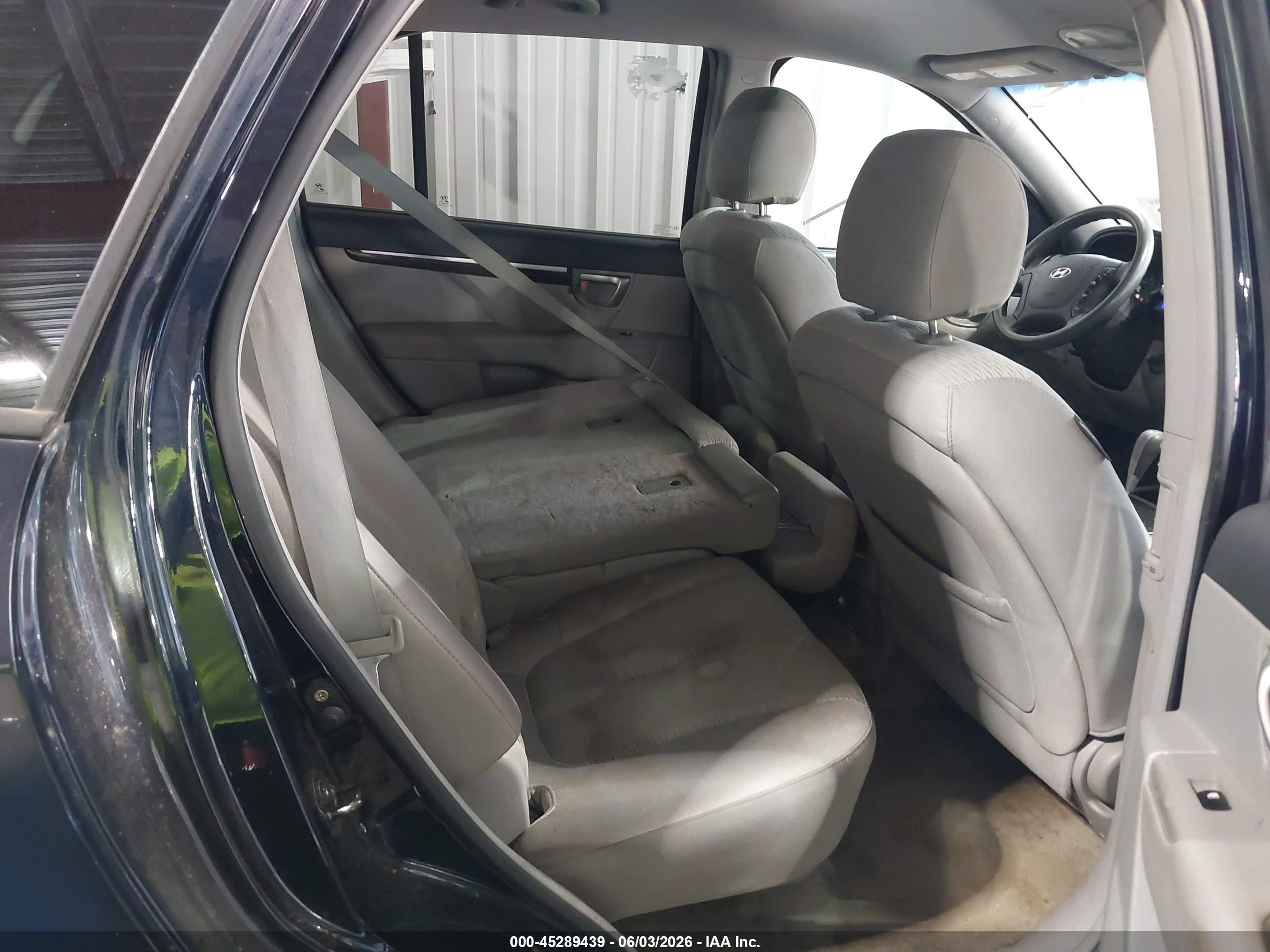 2007 Hyundai Santa Fe Gls Blue vin: 5NMSG13D57H055286