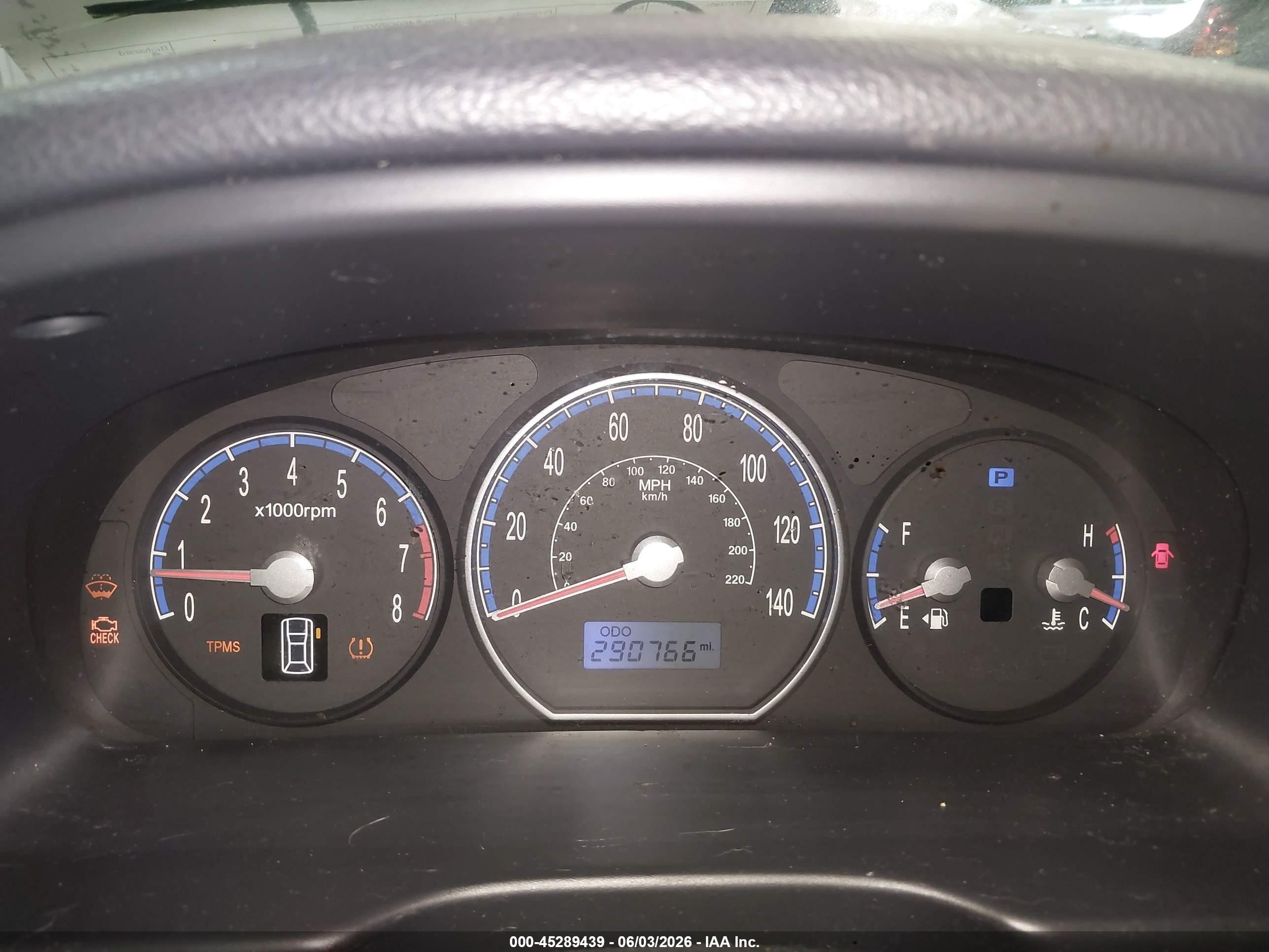 2007 Hyundai Santa Fe Gls Blue vin: 5NMSG13D57H055286