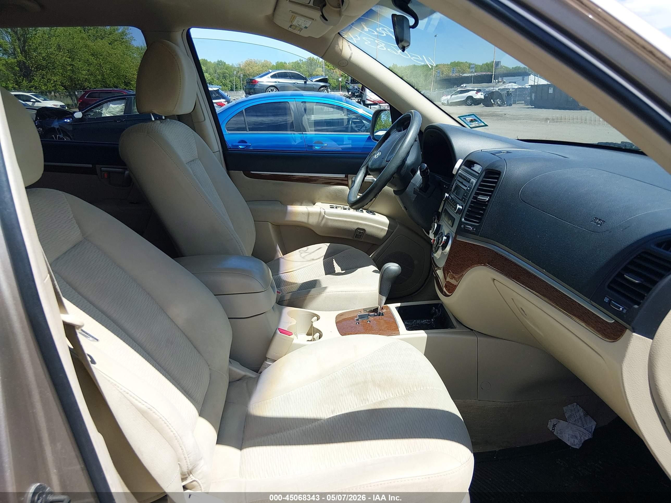 2007 Hyundai Santa Fe Gls Tan vin: 5NMSG13D57H069043