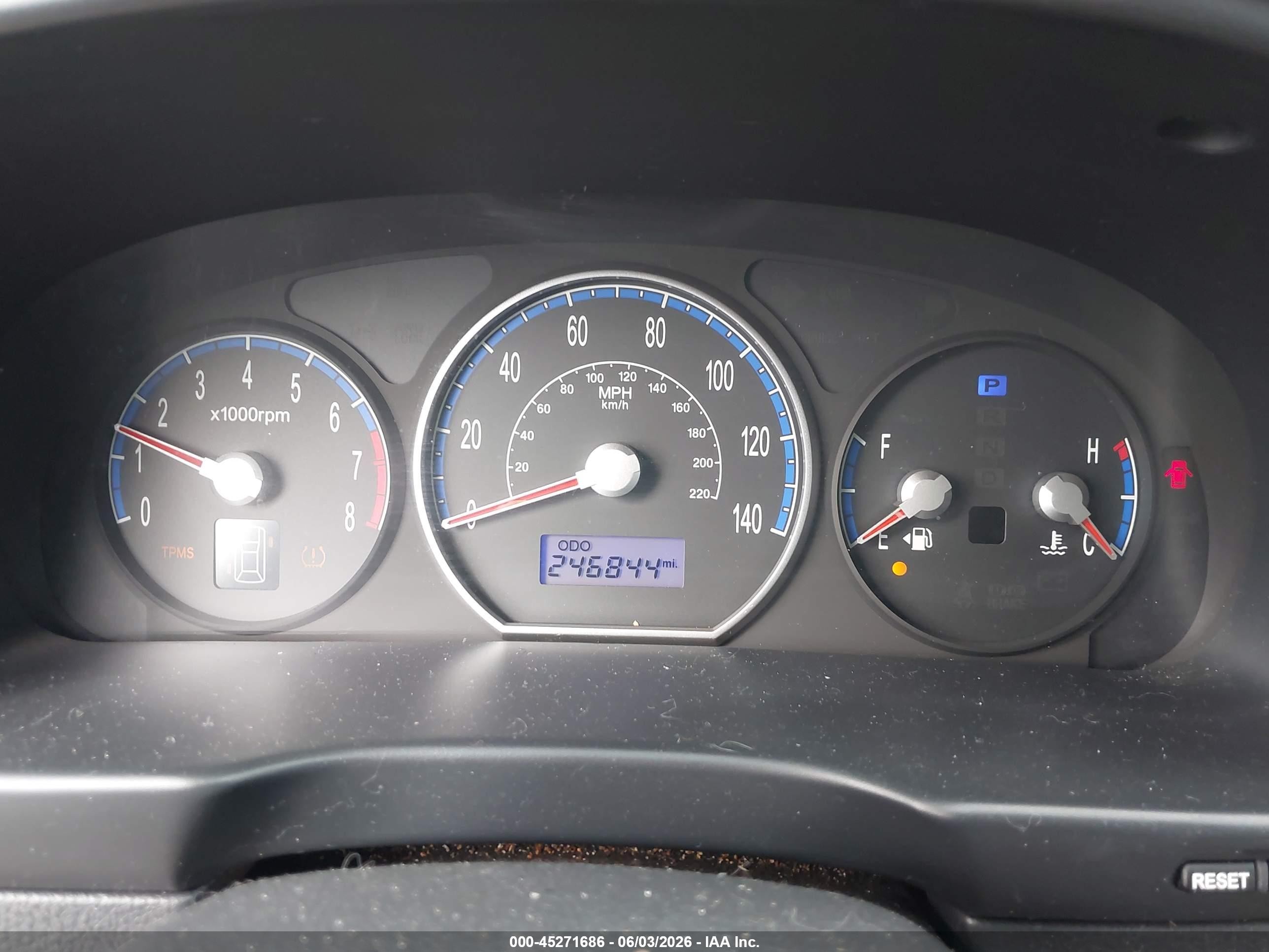 2007 Hyundai Santa Fe Gls Blue vin: 5NMSG13D57H093486