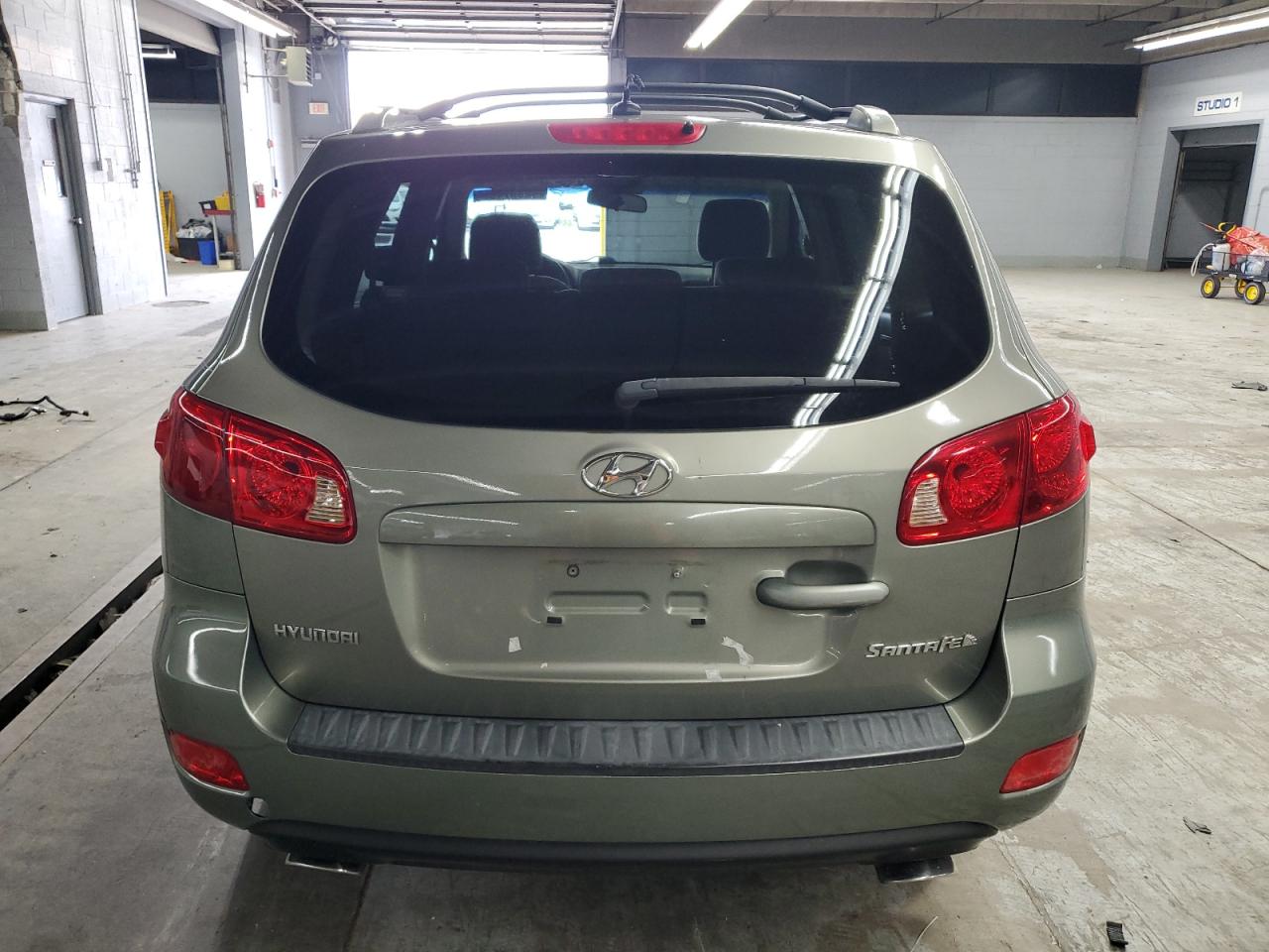 2007 Hyundai Santa Fe Gls Green vin: 5NMSG13D57H101554