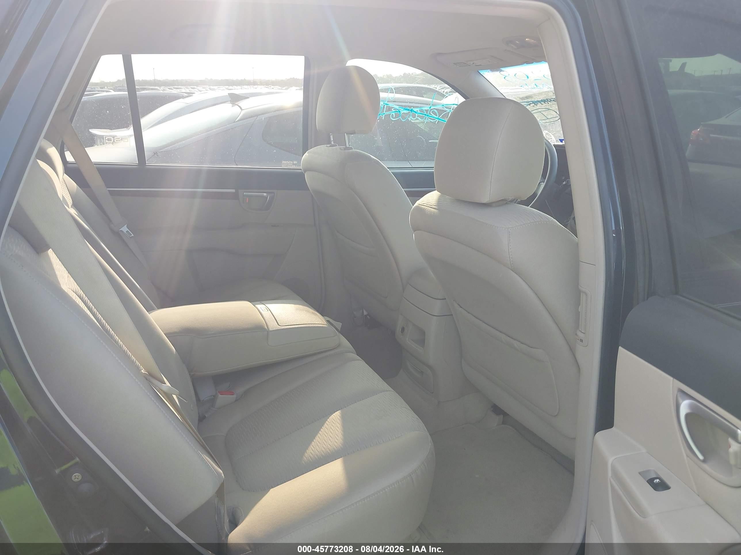2007 Hyundai Santa Fe Gls Синий vin: 5NMSG13D57H105460