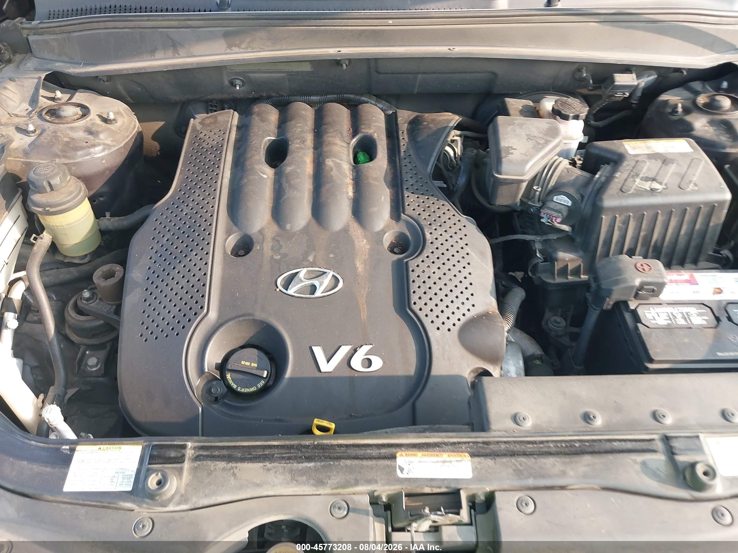 2007 Hyundai Santa Fe Gls Синий vin: 5NMSG13D57H105460