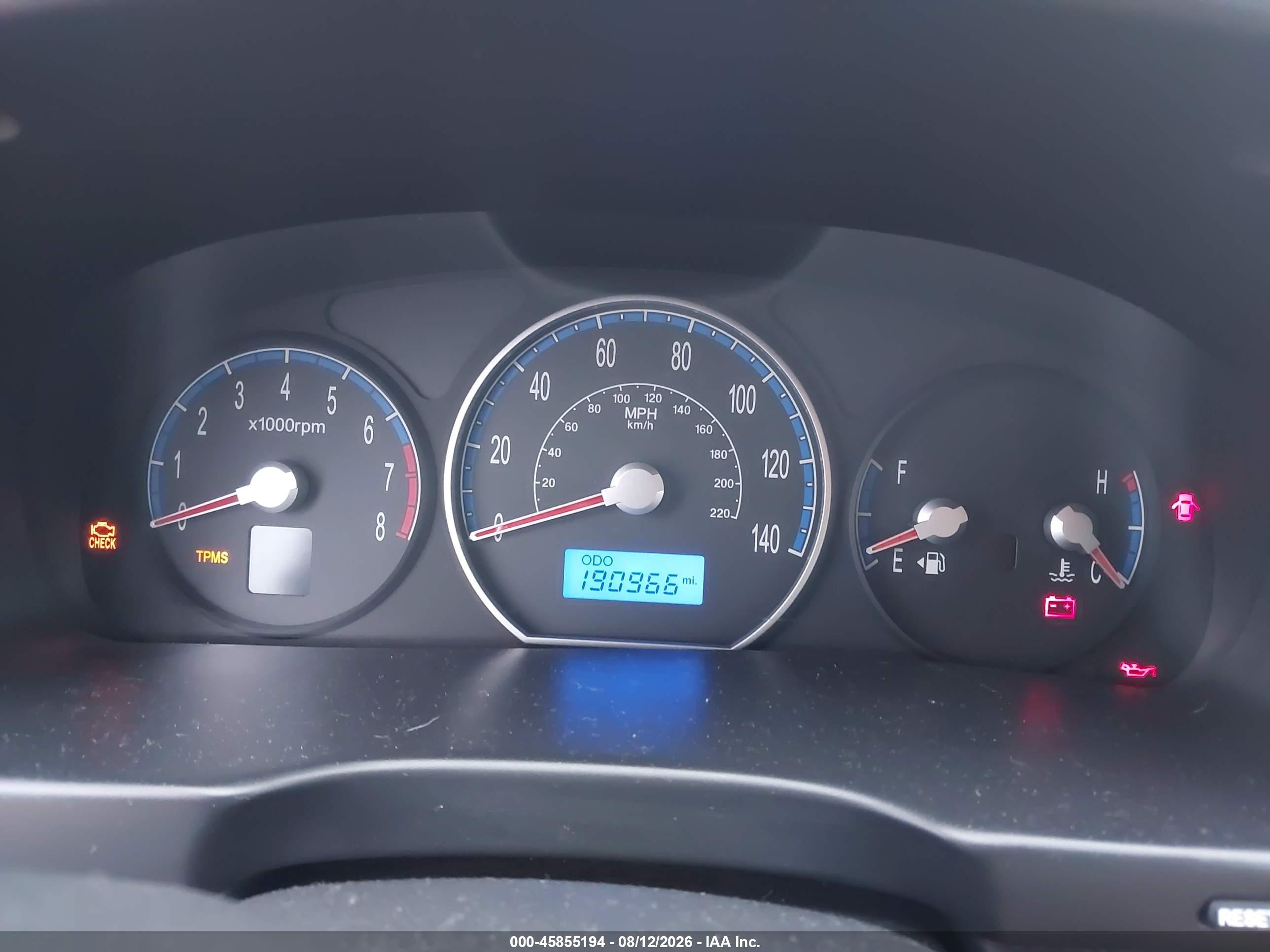 2007 Hyundai Santa Fe Gls Blue vin: 5NMSG13D57H109346