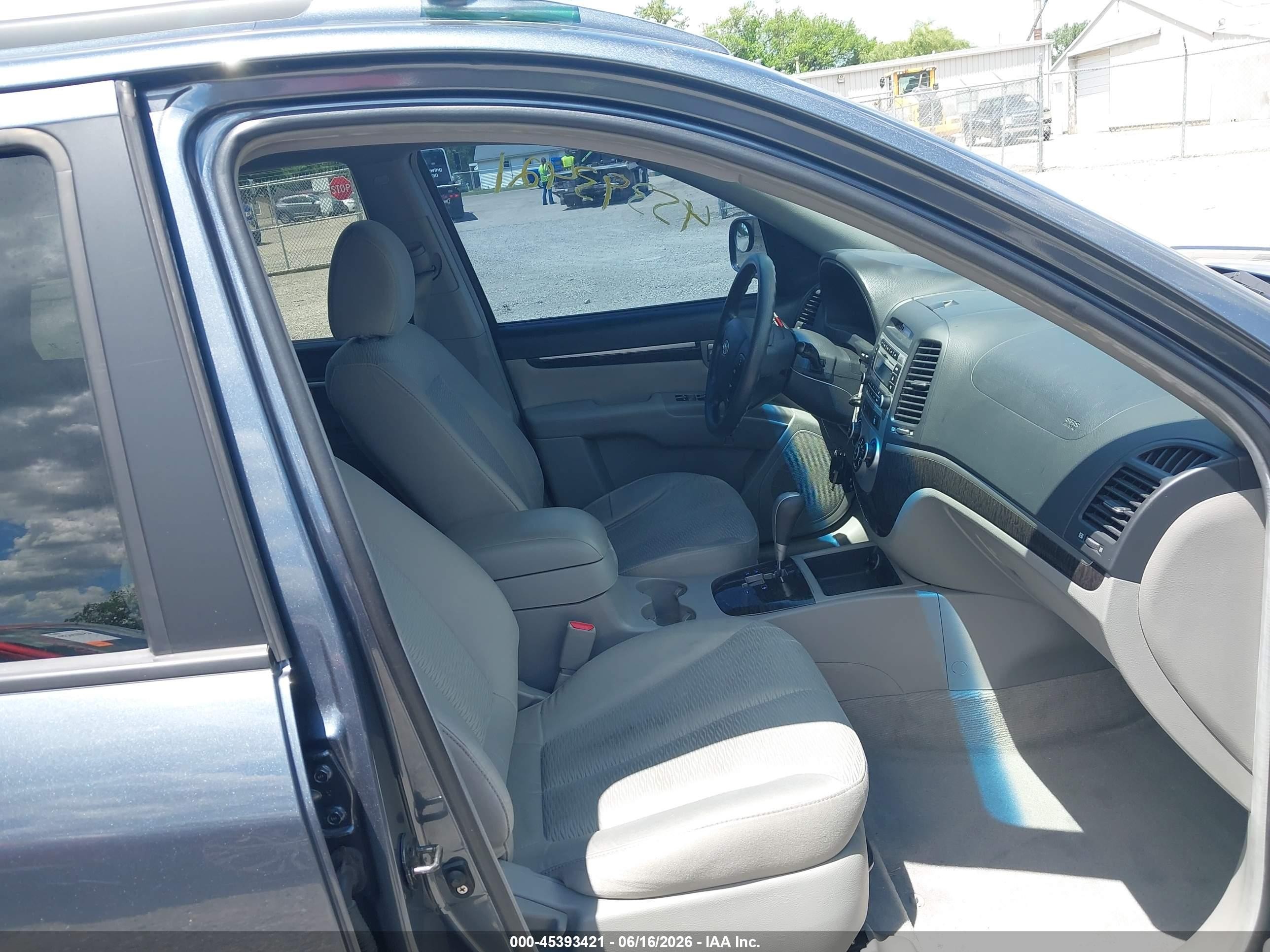 2007 Hyundai Santa Fe Gls Blue vin: 5NMSG13D57H123036