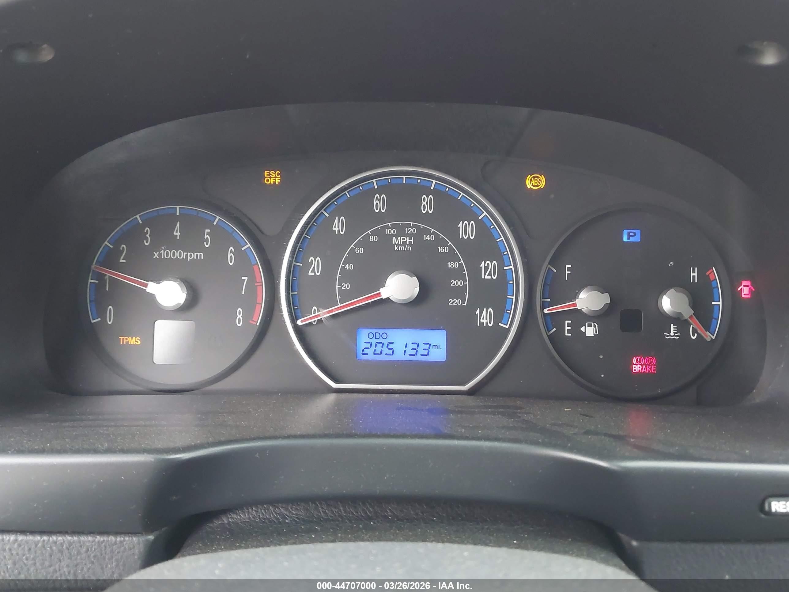 2008 Hyundai Santa Fe Gls Light Blue vin: 5NMSG13D58H130604