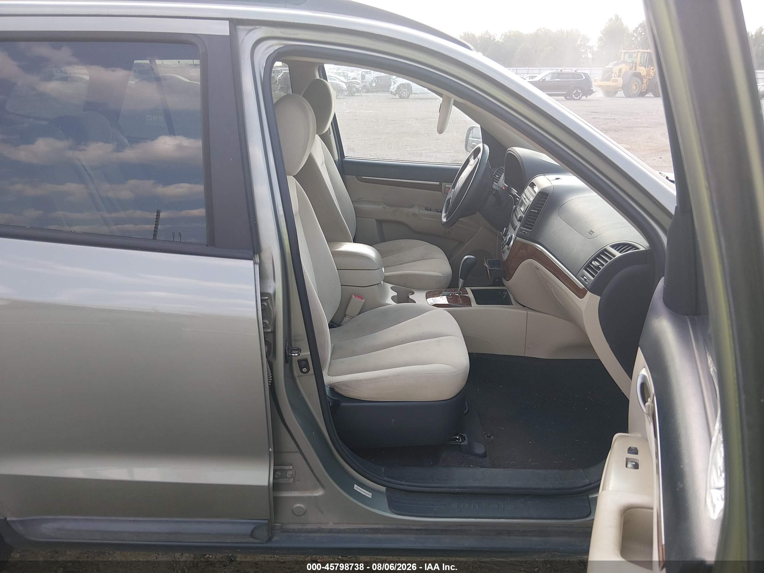 2008 Hyundai Santa Fe Gls Gray vin: 5NMSG13D58H147497