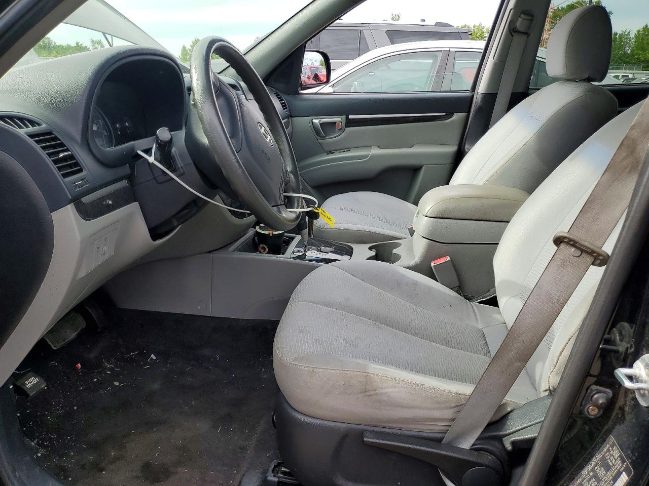 2008 Hyundai Santa Fe Gls Black vin: 5NMSG13D58H190124