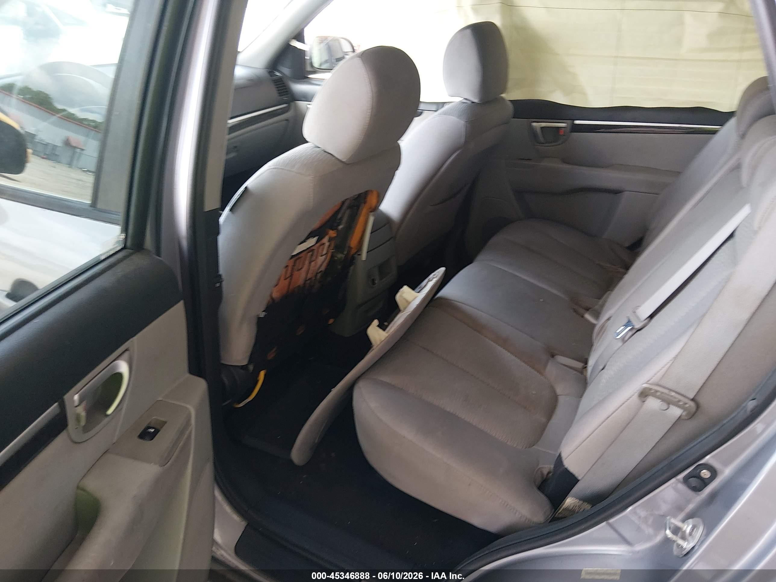 2008 Hyundai Santa Fe Gls Gray vin: 5NMSG13D58H208928