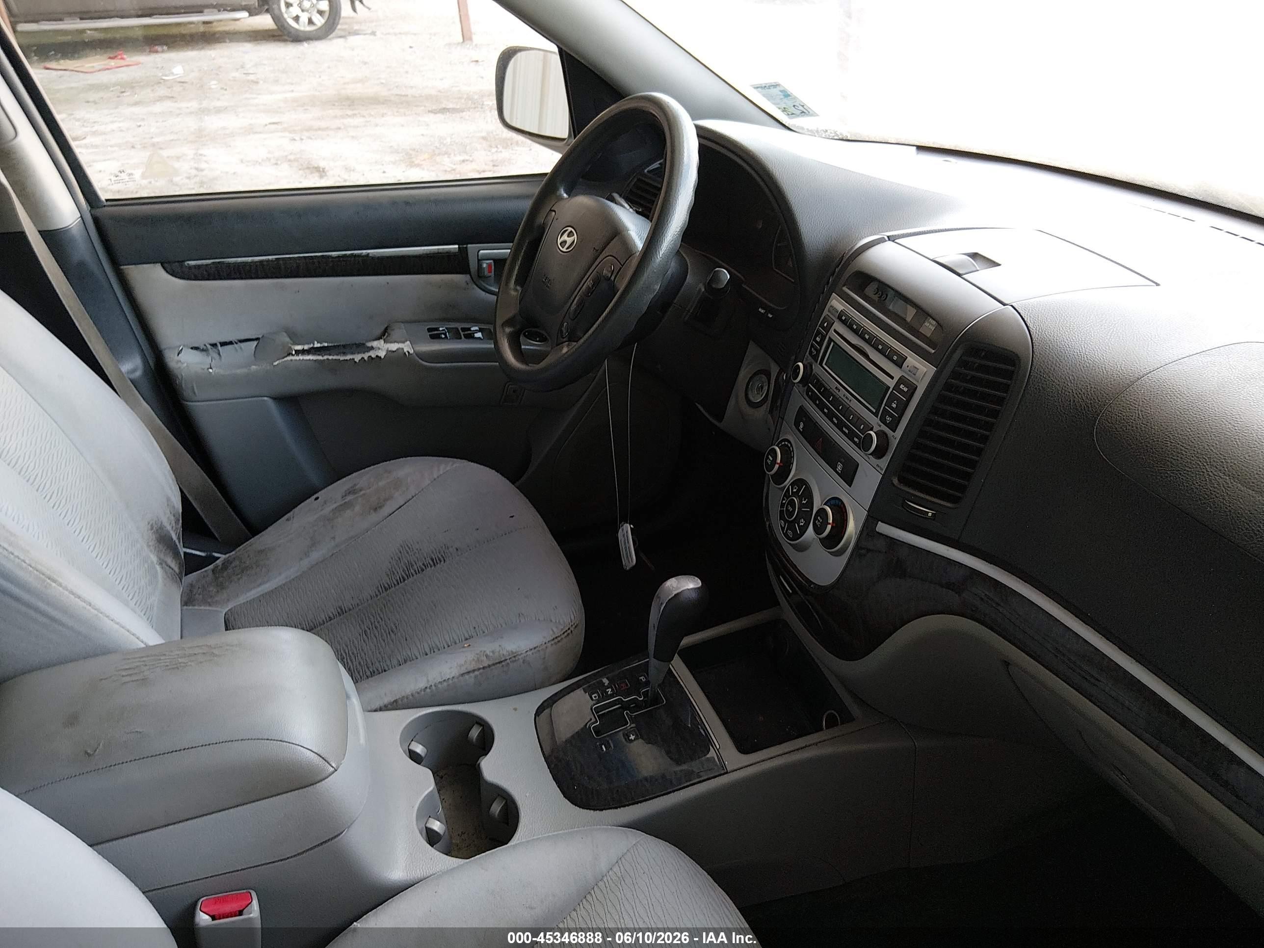 2008 Hyundai Santa Fe Gls Gray vin: 5NMSG13D58H208928