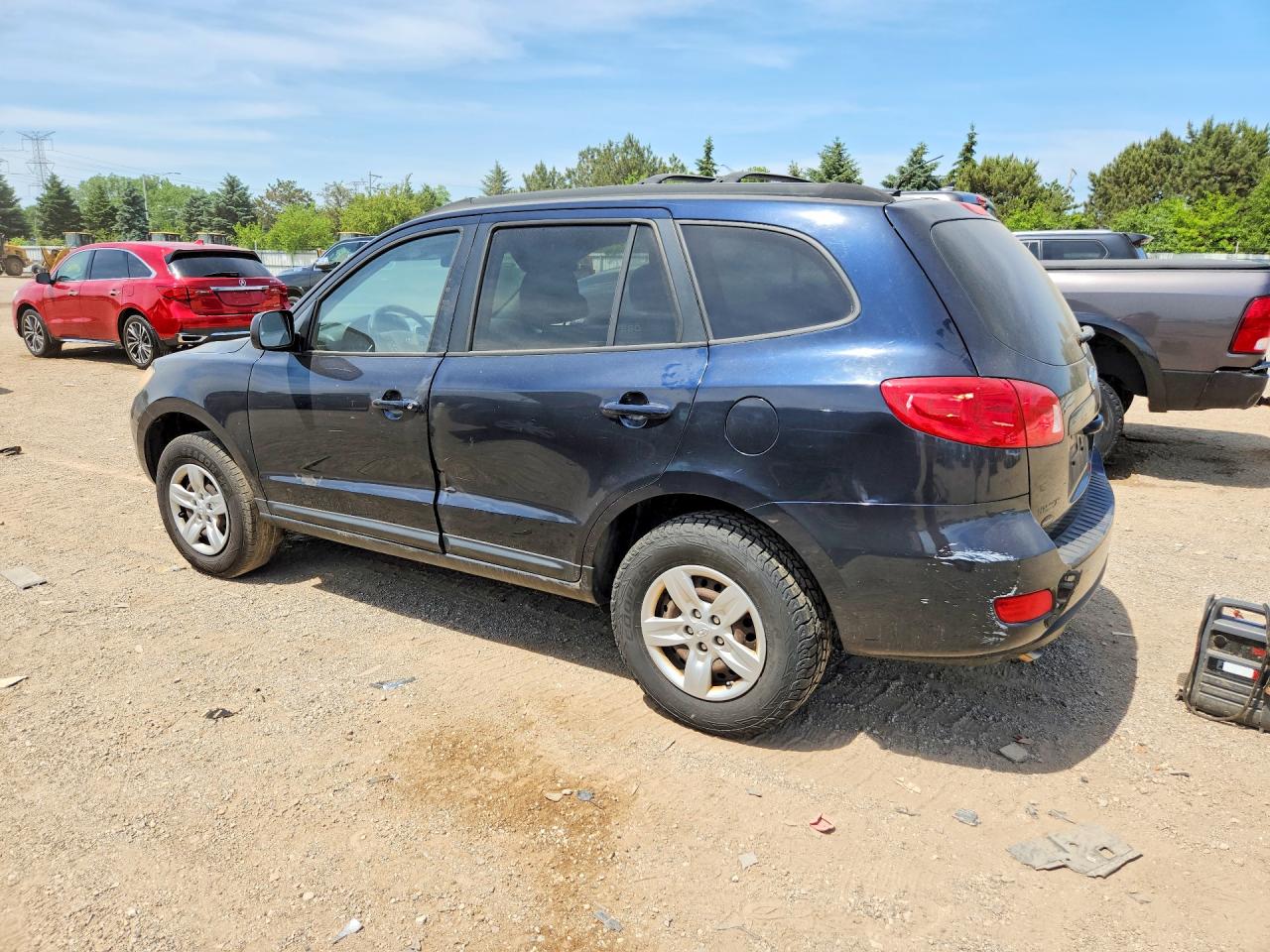 2009 Hyundai Santa Fe Gls Blue vin: 5NMSG13D59H236441