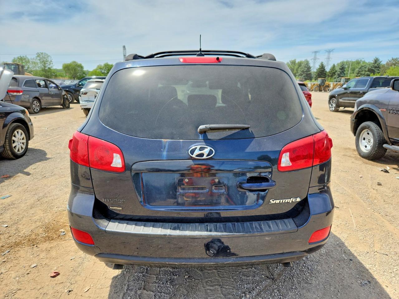 2009 Hyundai Santa Fe Gls Blue vin: 5NMSG13D59H236441