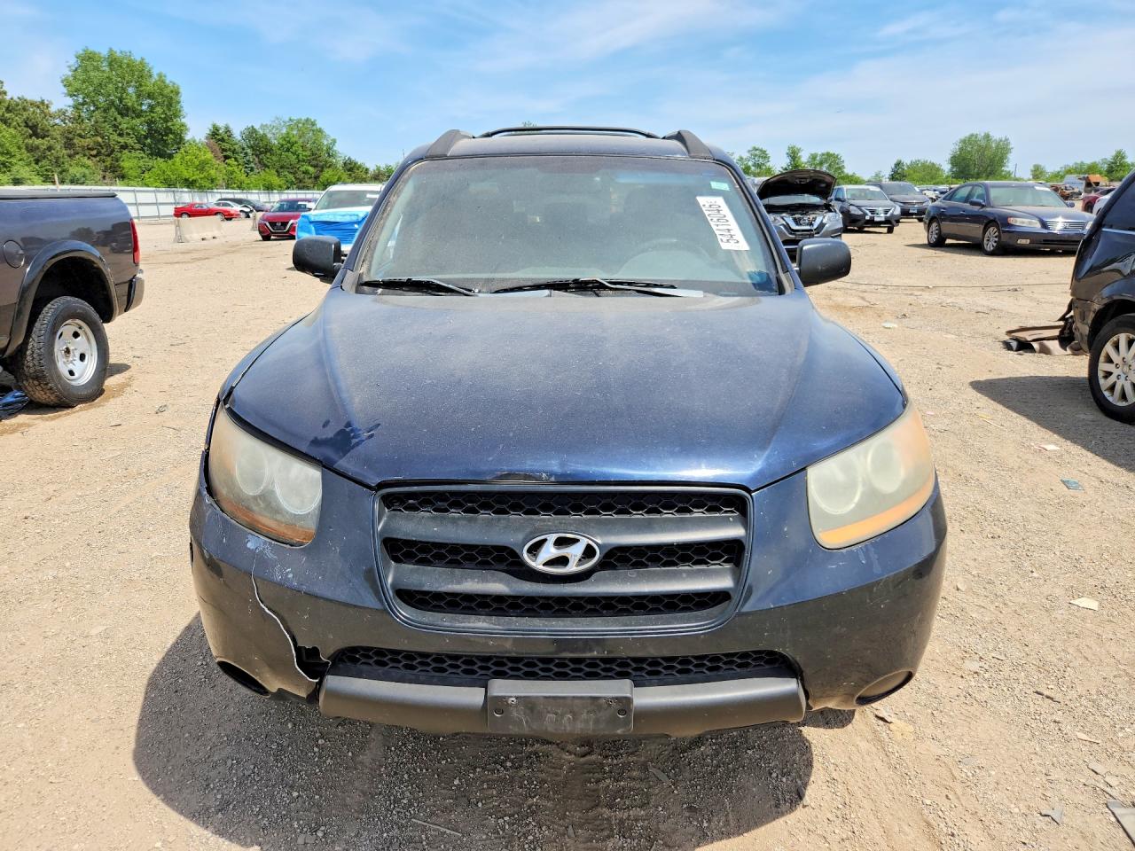 2009 Hyundai Santa Fe Gls Blue vin: 5NMSG13D59H236441