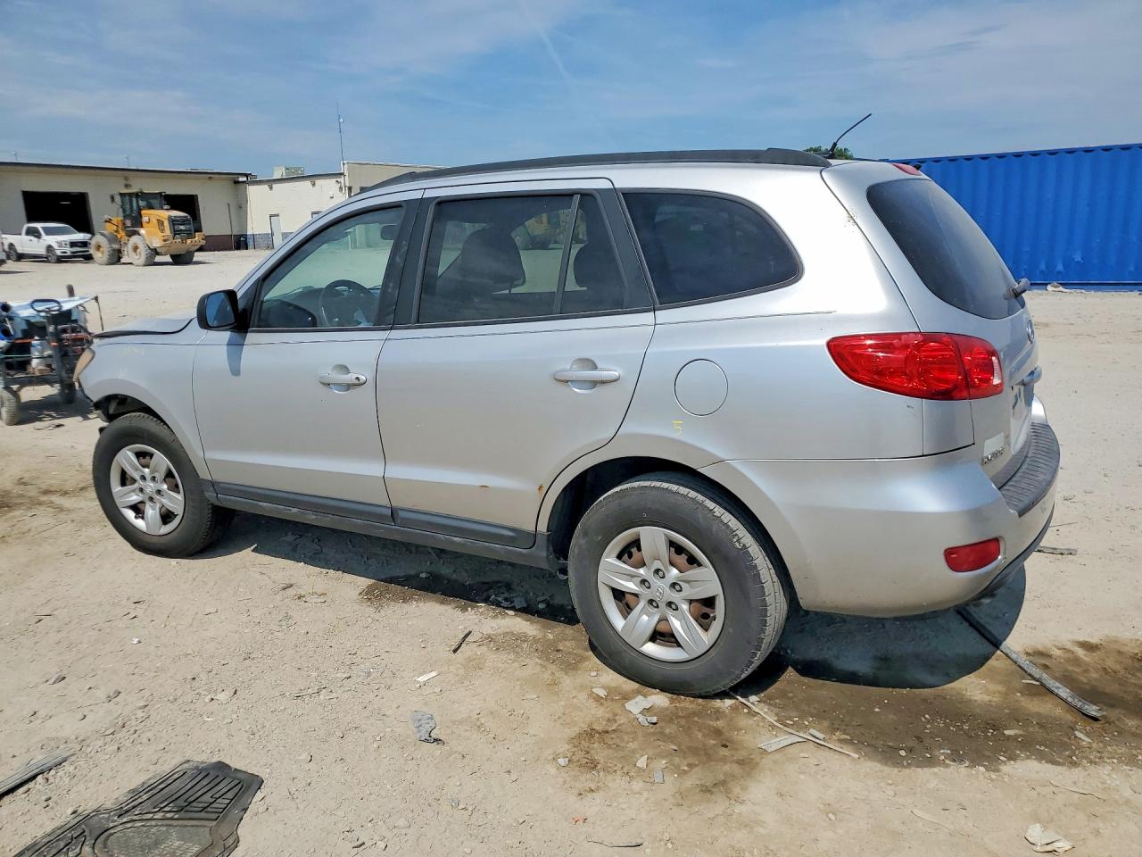 2009 Hyundai Santa Fe Gls Серебряный vin: 5NMSG13D59H239775