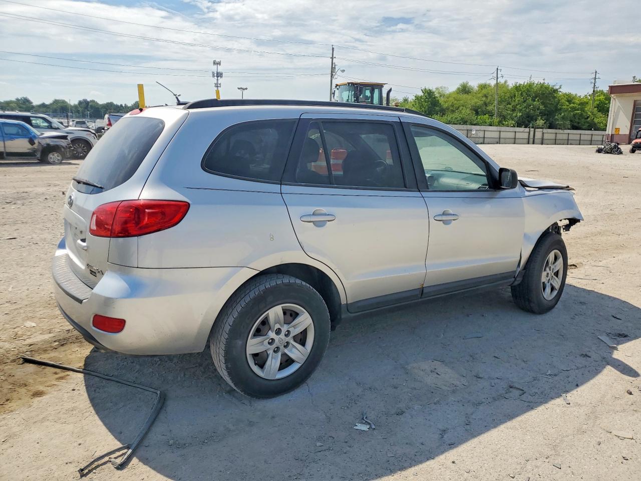 2009 Hyundai Santa Fe Gls Серебряный vin: 5NMSG13D59H239775