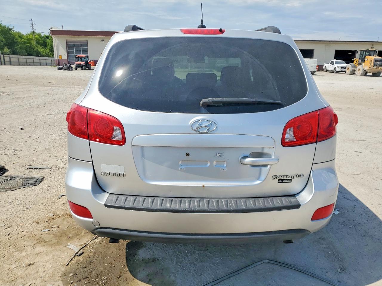 2009 Hyundai Santa Fe Gls Серебряный vin: 5NMSG13D59H239775