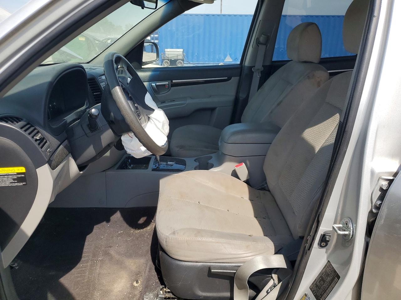2009 Hyundai Santa Fe Gls Серебряный vin: 5NMSG13D59H239775